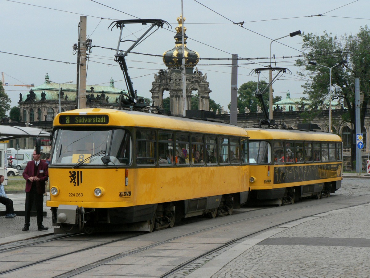 Дрезден, Tatra T4D-MT № 224 263