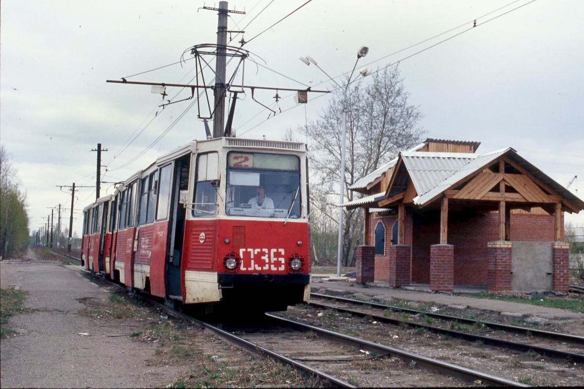 Усолье-Сибирское, 71-605 (КТМ-5М3) № 036; Усолье-Сибирское, 71-605 (КТМ-5М3) № 035; Усолье-Сибирское — Закрытая линия на ХФК