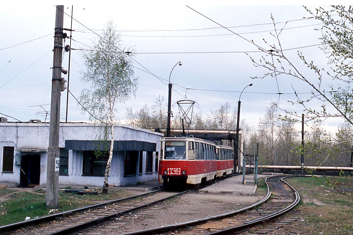 Усолье-Сибирское, 71-605 (КТМ-5М3) № 036; Усолье-Сибирское, 71-605 (КТМ-5М3) № 035; Усолье-Сибирское — Закрытая линия на ХФК