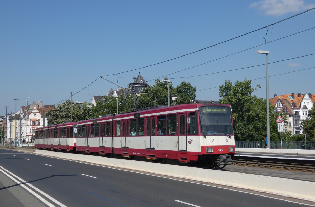 Дюссельдорф, Duewag B80D № 4217