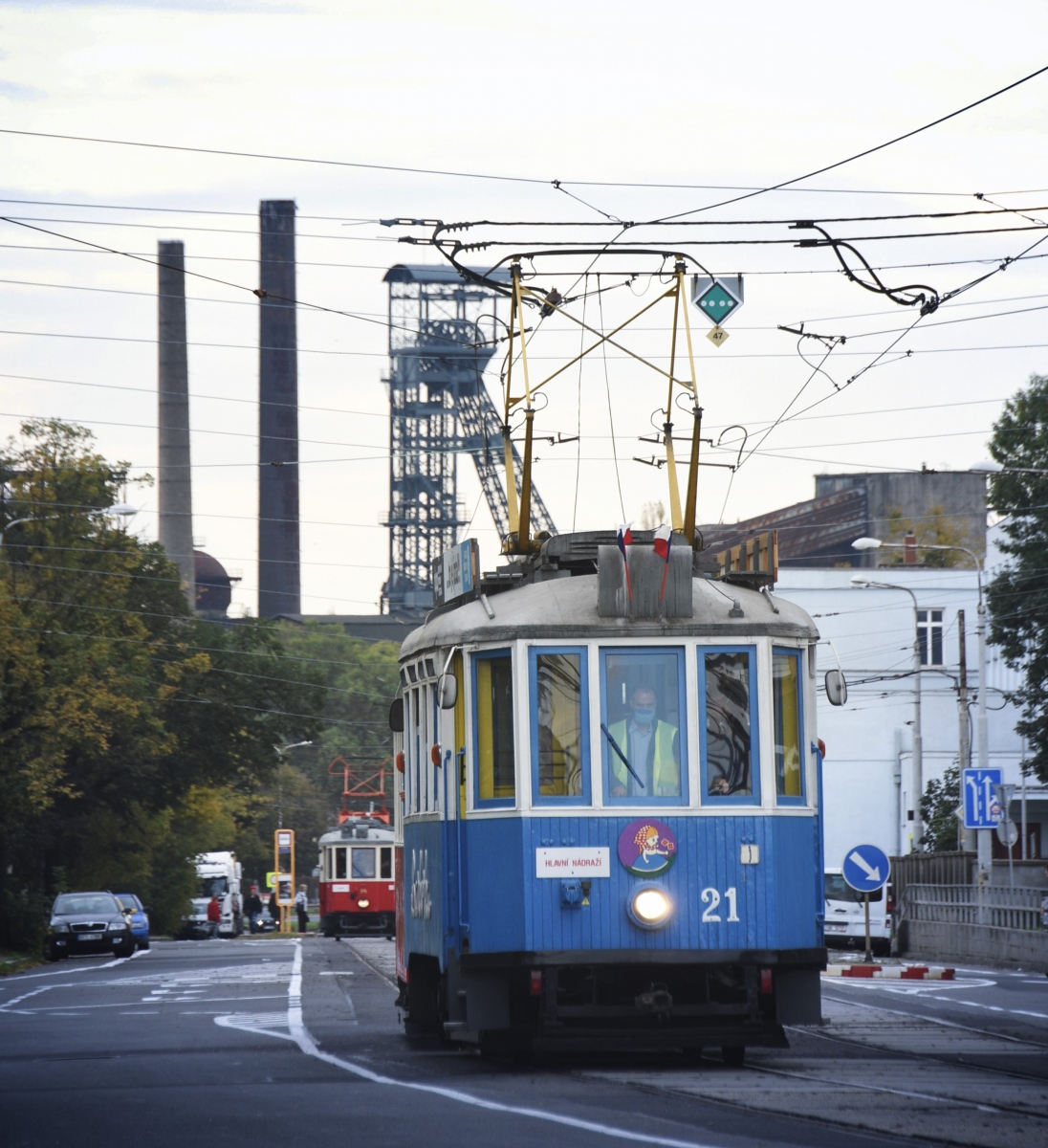 Ostrava, SMMD 2-axle motor car # 21