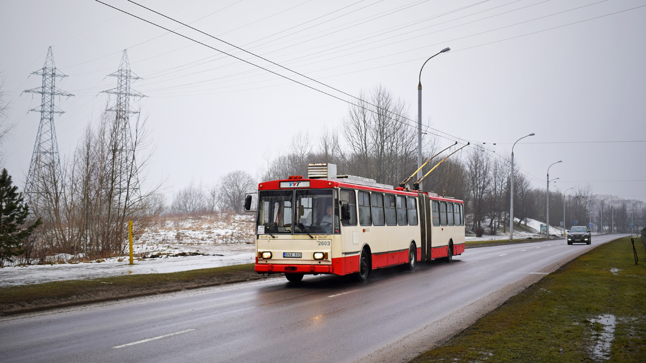 Вильнюс, Škoda 15Tr03/6 № 2603