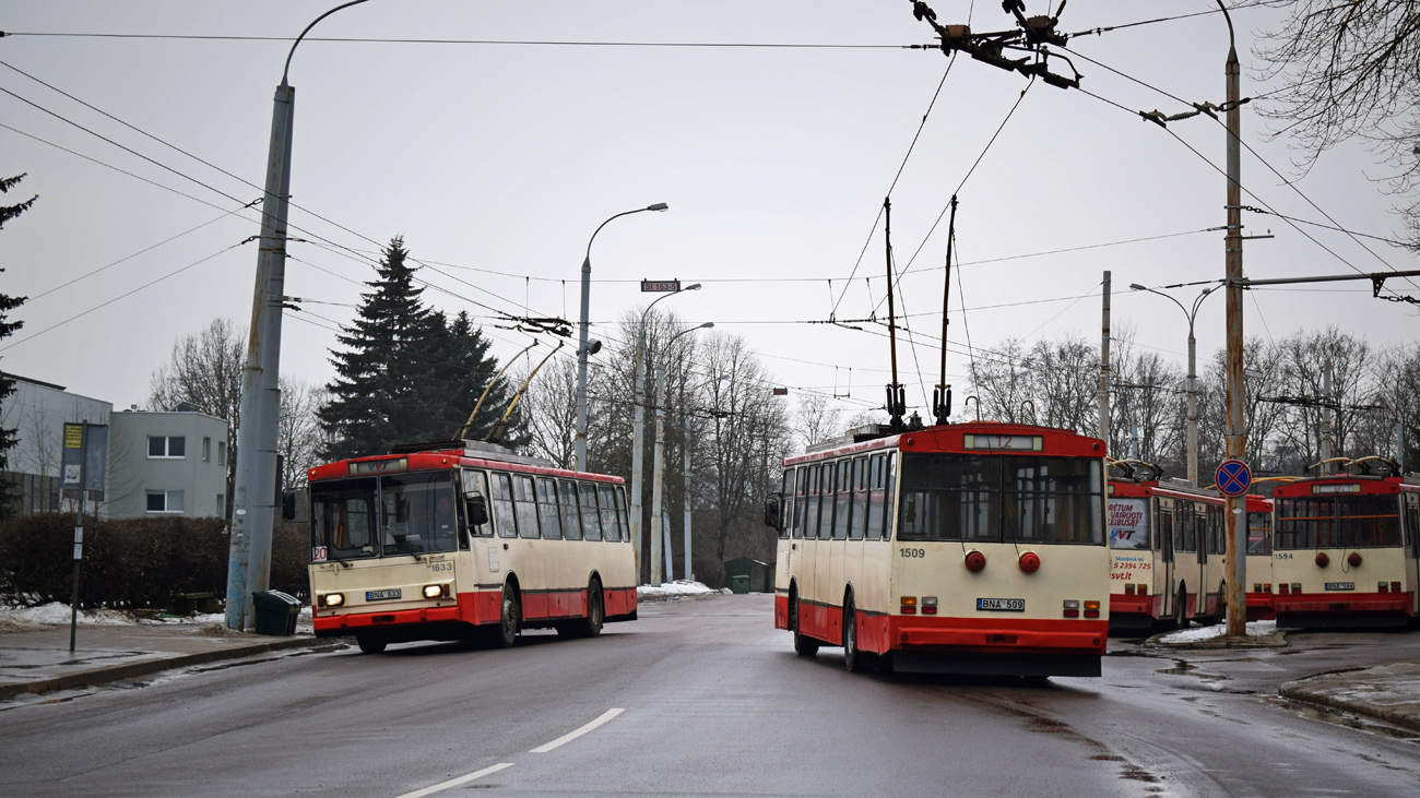 維爾紐斯, Škoda 14Tr13/6 # 1633; 維爾紐斯, Škoda 14Tr02/6 # 1509