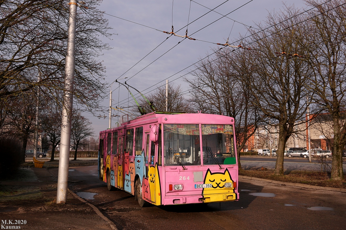 Каунас, Škoda 14Tr02/6 № 264