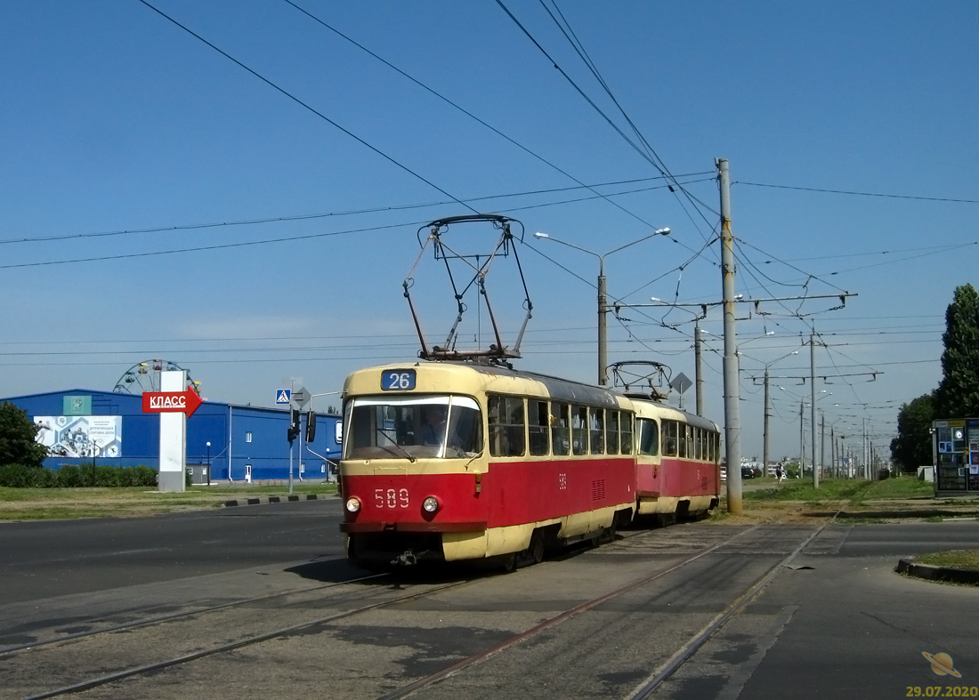 Харьков, Tatra T3SU № 589 Харьков, Tatra T3SU № 589
