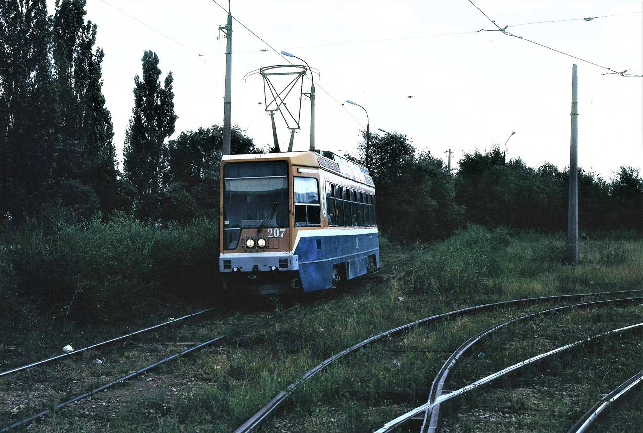 Luhansk, LT-10 # 207; Luhansk — Fan trip on LT-10 tram cars — 27/08/2001