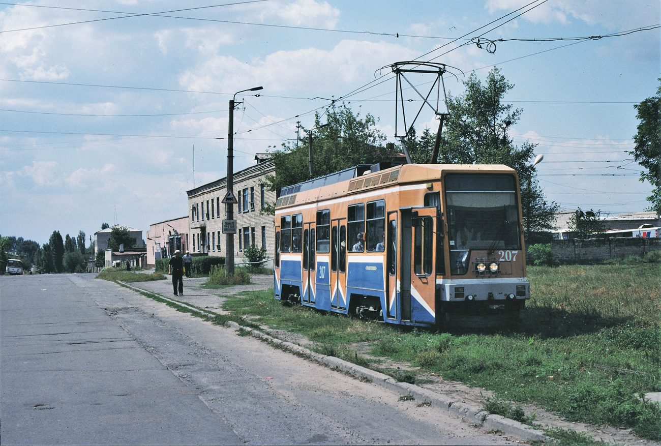 Луганск, ЛТ-10 № 207; Луганск — Заказная поездка 27.08.2001 на трамвайных вагонах ЛТ-10