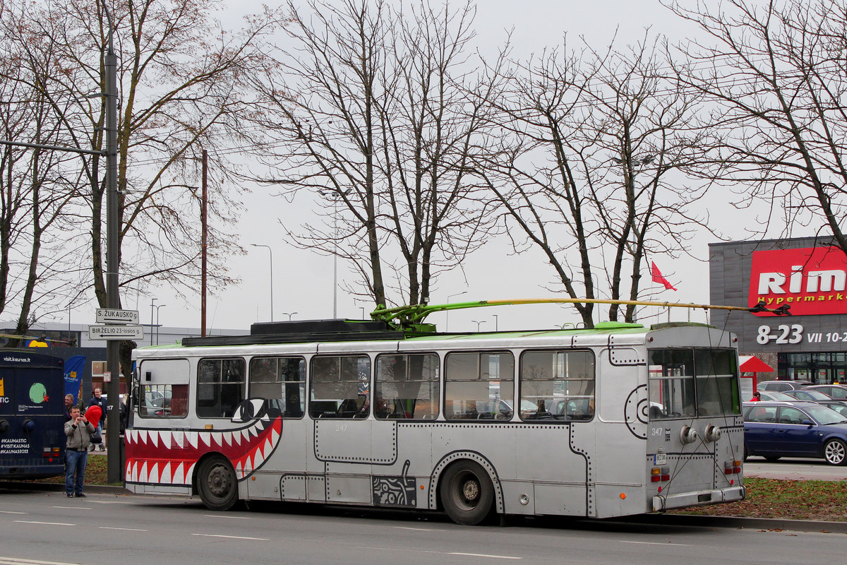 Каунас, Škoda 14Tr13/6 № 347