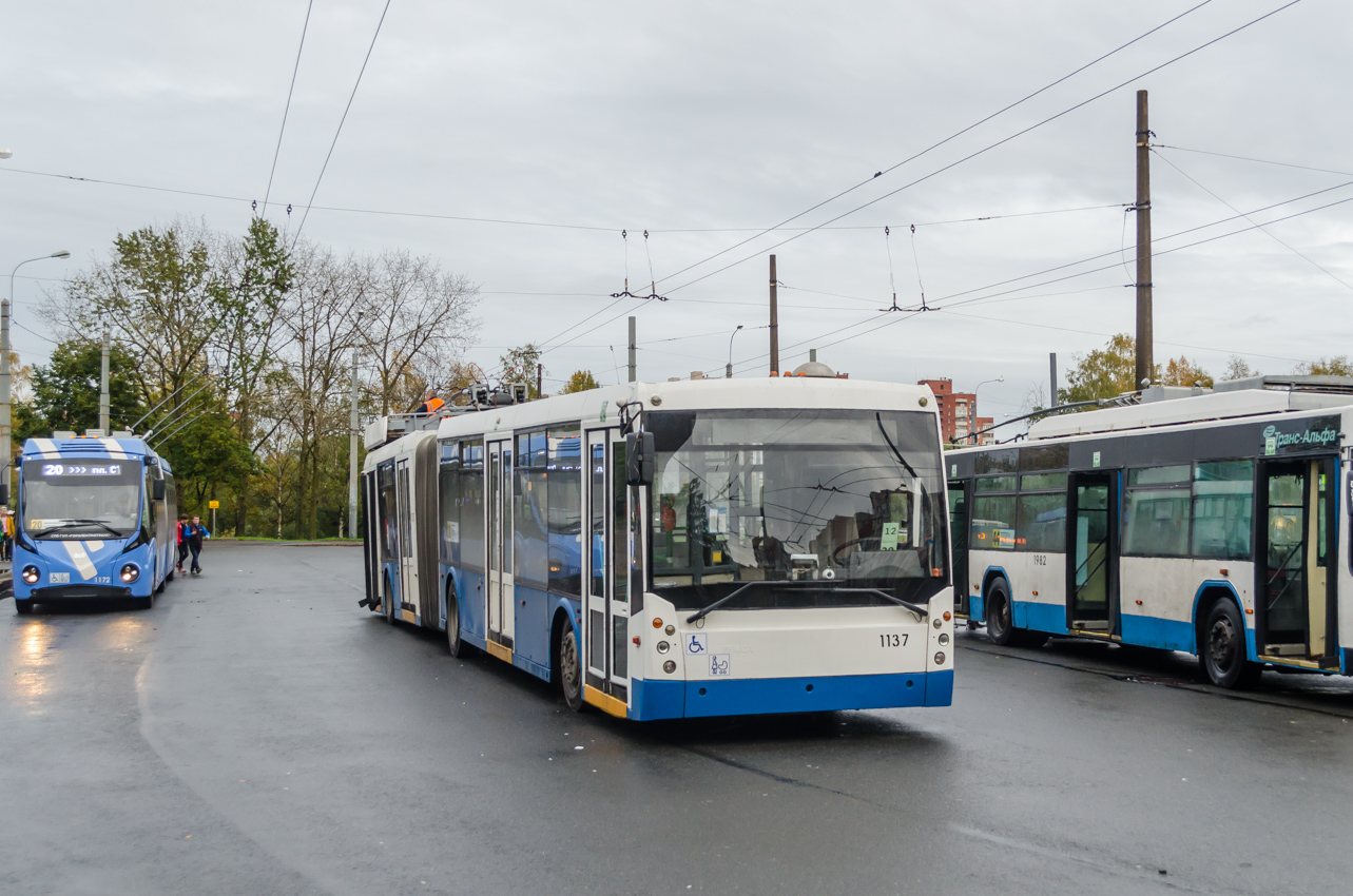 Санкт-Петербург, Тролза-6206.01 «Мегаполис» № 1137