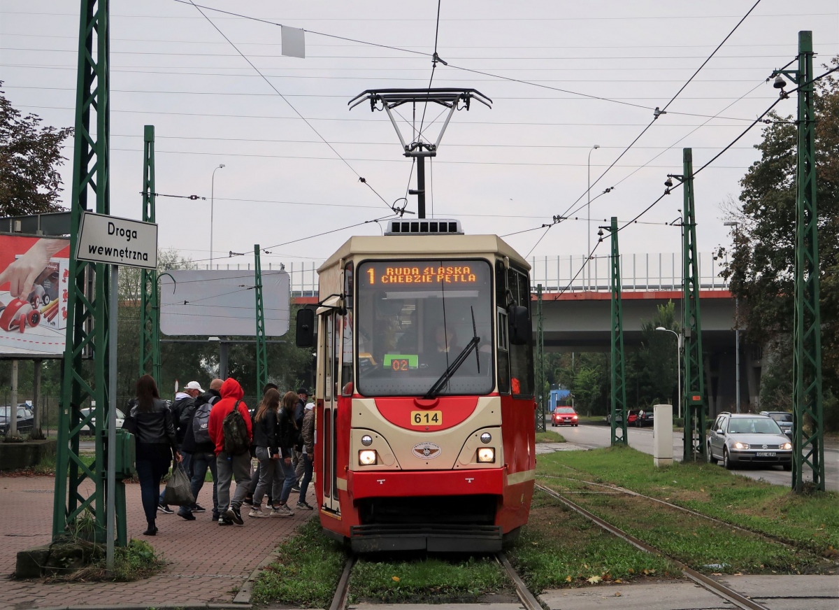 Górnośląsko-Zagłębiowska Metropolia, Konstal 105N-2K Nr 614