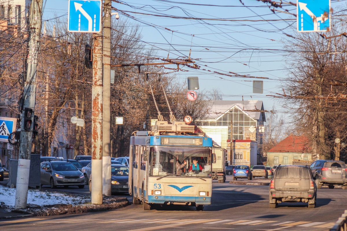 Tver, Trolza-5275.05 “Optima” Br. 53; Tver — The last years of the Tver trolleybus (2019 — 2020)