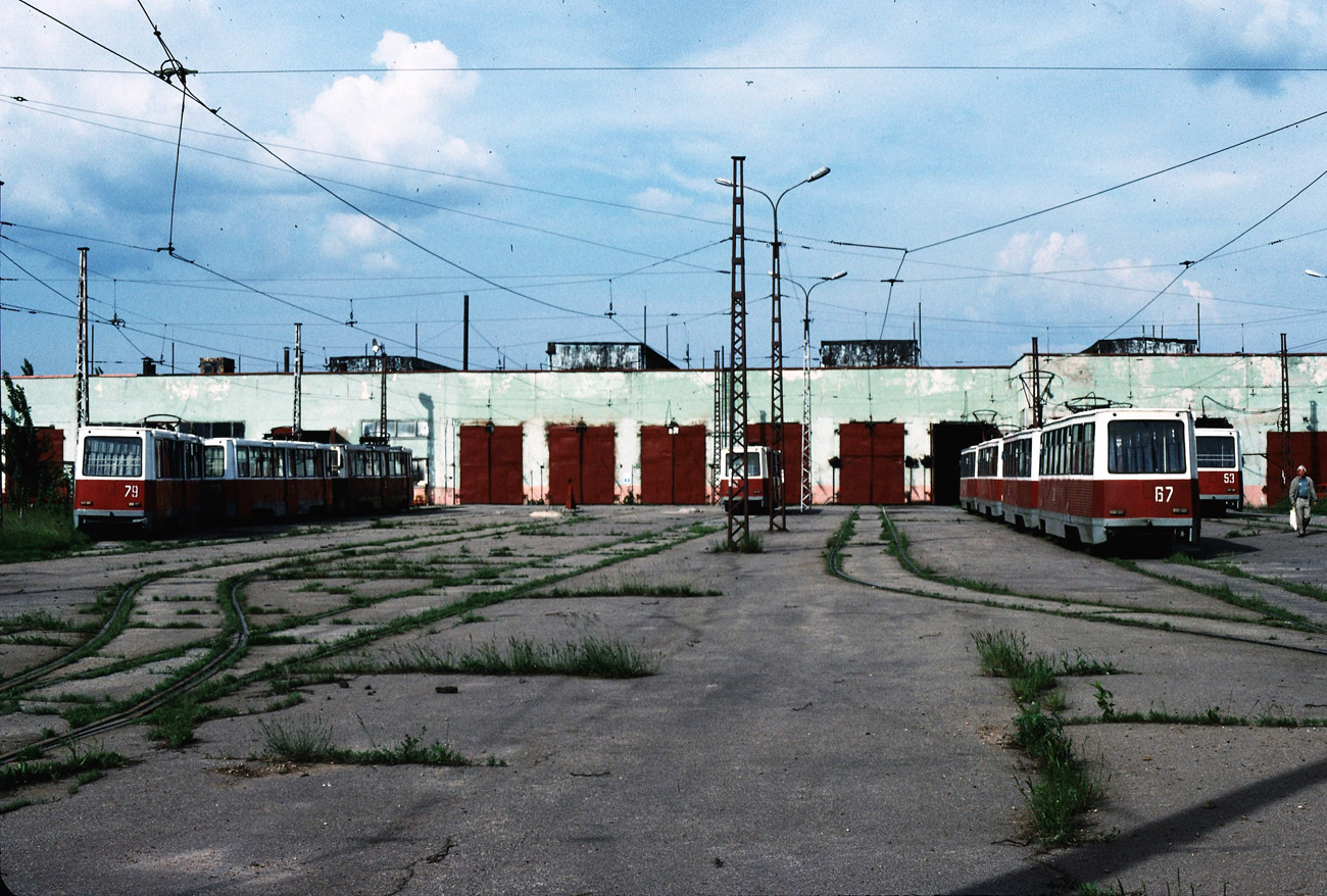 Старый Оскол, 71-605 (КТМ-5М3) № 67; Старый Оскол — Исторические фотографии [1976-2003]