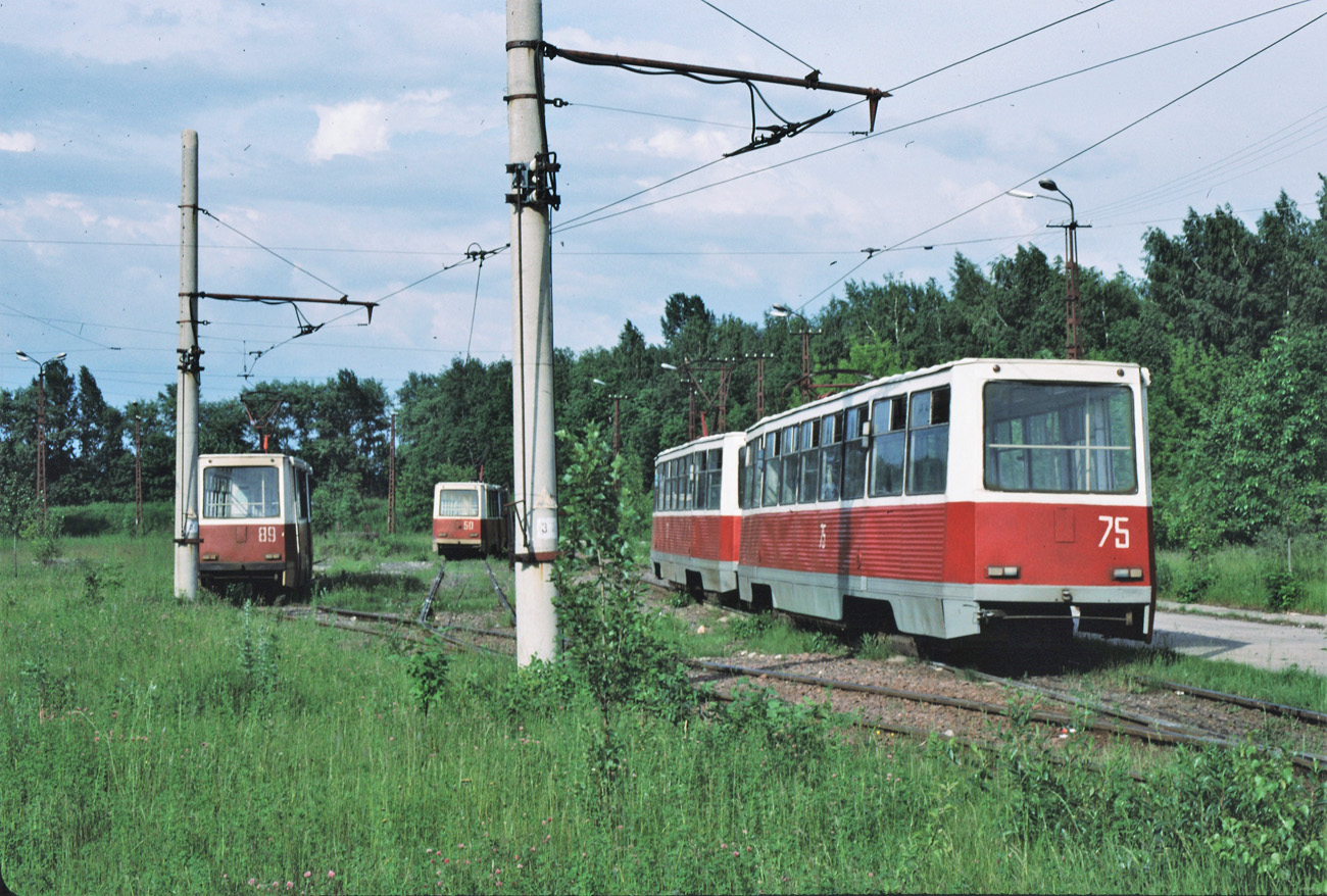 Senasis Oskolas, 71-605 (KTM-5M3) nr. 50; Senasis Oskolas, 71-605 (KTM-5M3) nr. 75; Senasis Oskolas — Retro photos [1976-2003]; Senasis Oskolas — Terminal stations