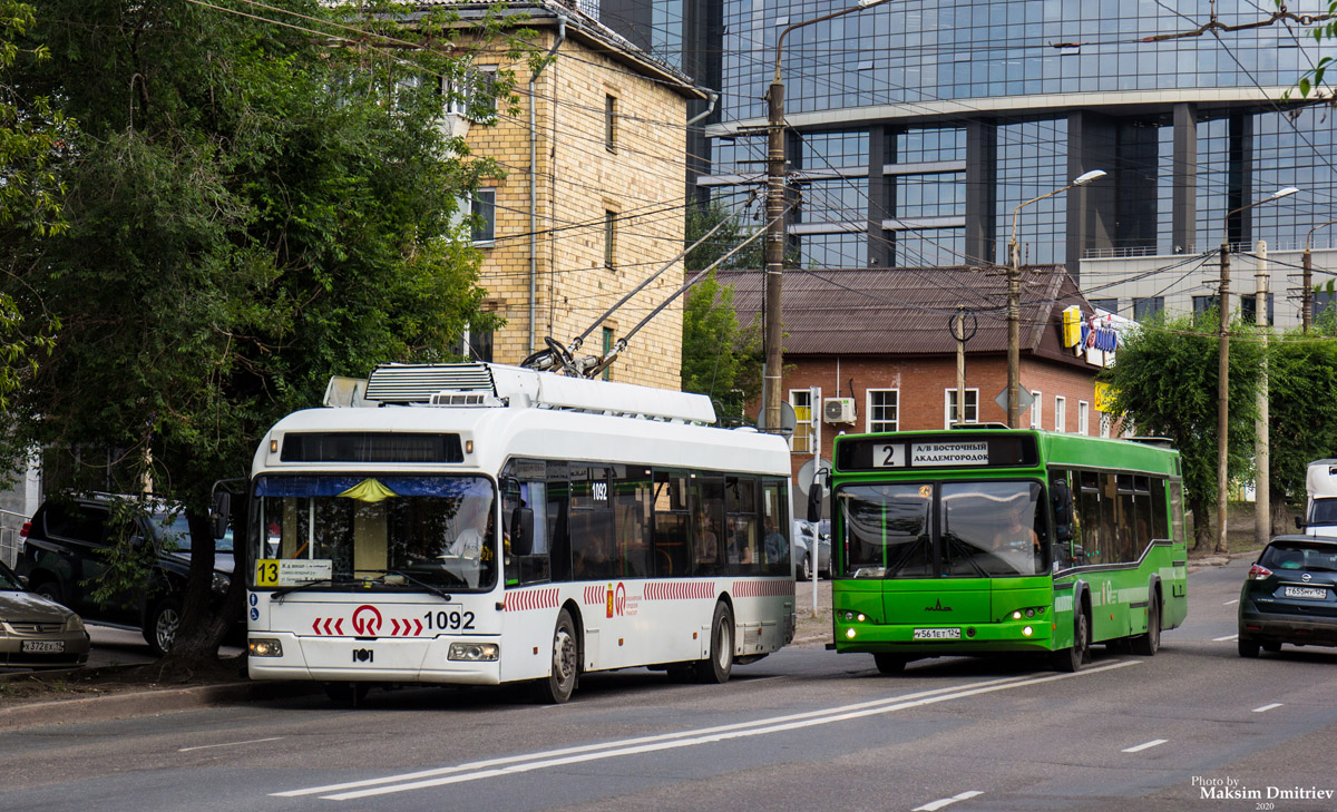 Красноярск, БКМ 321 № 1092