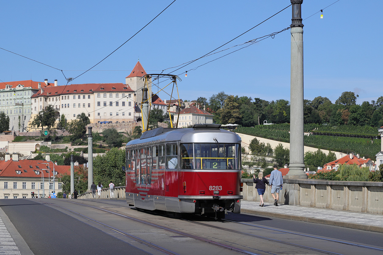 Прага, Tatra T3R.PLF № 8283