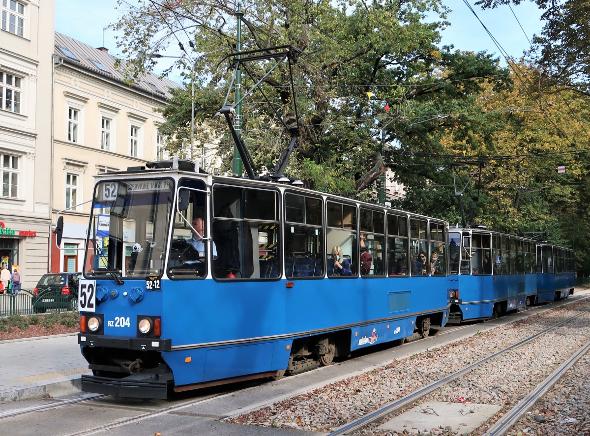 Краков, Konstal 105Na № RZ204