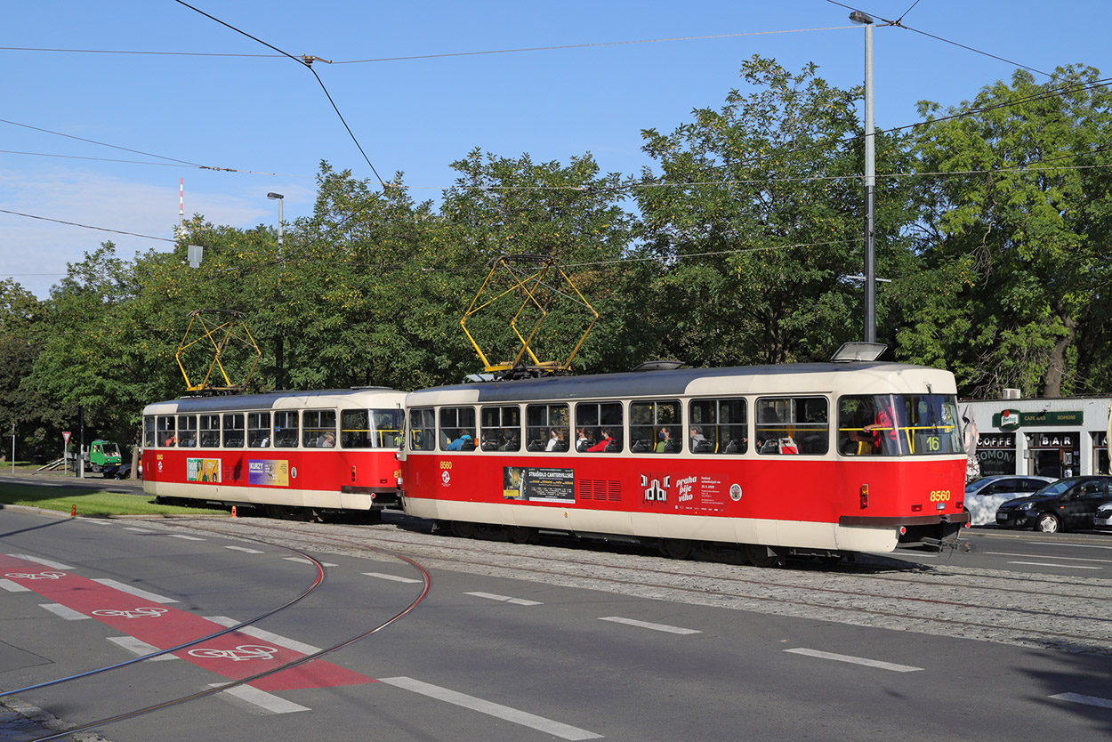 Прага, Tatra T3R.P № 8560
