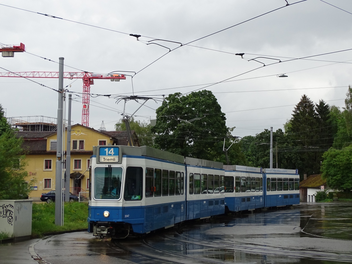 蘇黎世, SWP/SIG/BBC Be 4/6 "Tram 2000" # 2047