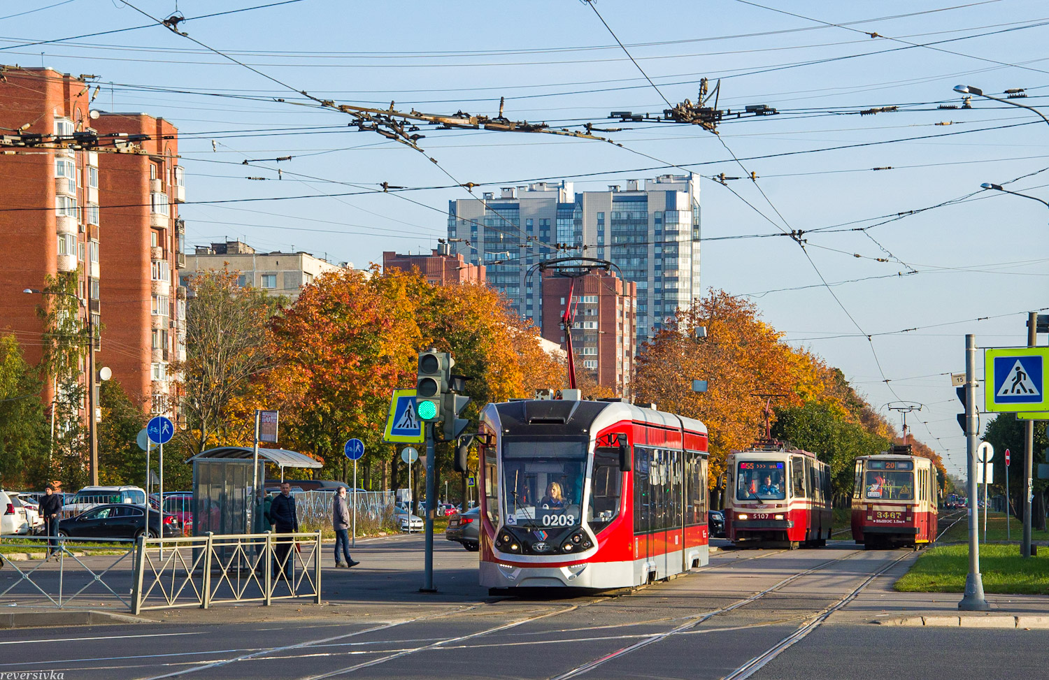Санкт-Петербург, 71-923 «Богатырь» № 0203; Санкт-Петербург, ЛВС-86К № 3467