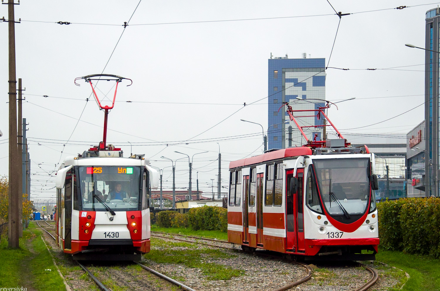 Санкт-Петербург, 71-153 (ЛМ-2008) № 1430; Санкт-Петербург, 71-134А (ЛМ-99АВН) № 1337