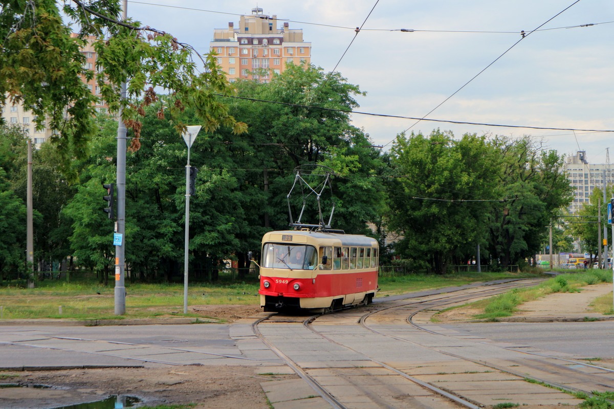Киев, Tatra T3SU № 5949