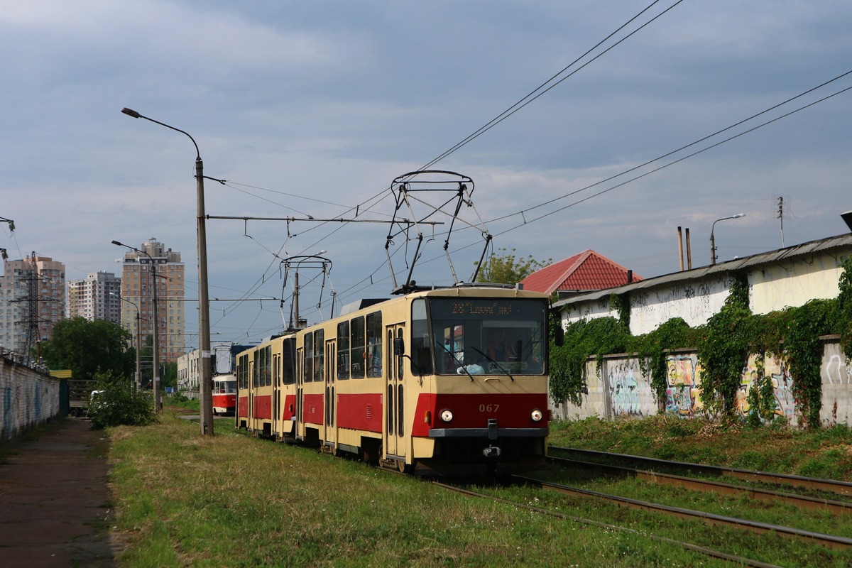 Киев, Tatra T6B5SU № 067