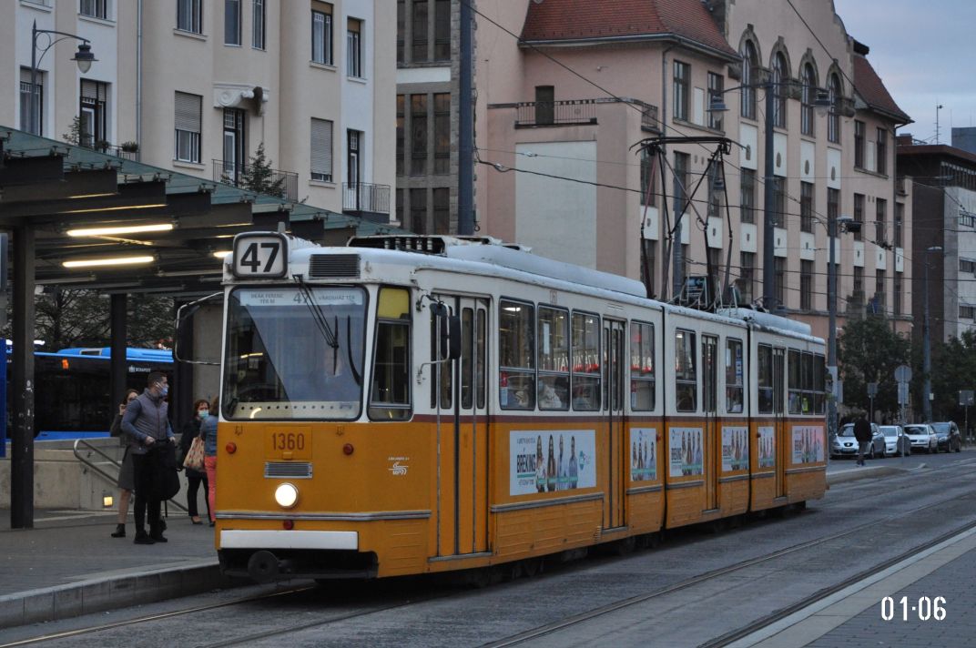 Будапешт, Ganz CSMG2 № 1360