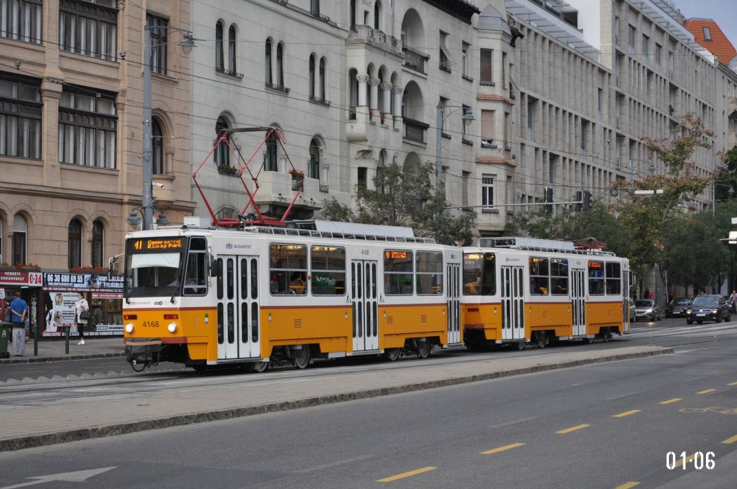 Budapest, Tatra T5C5K2 N°. 4168