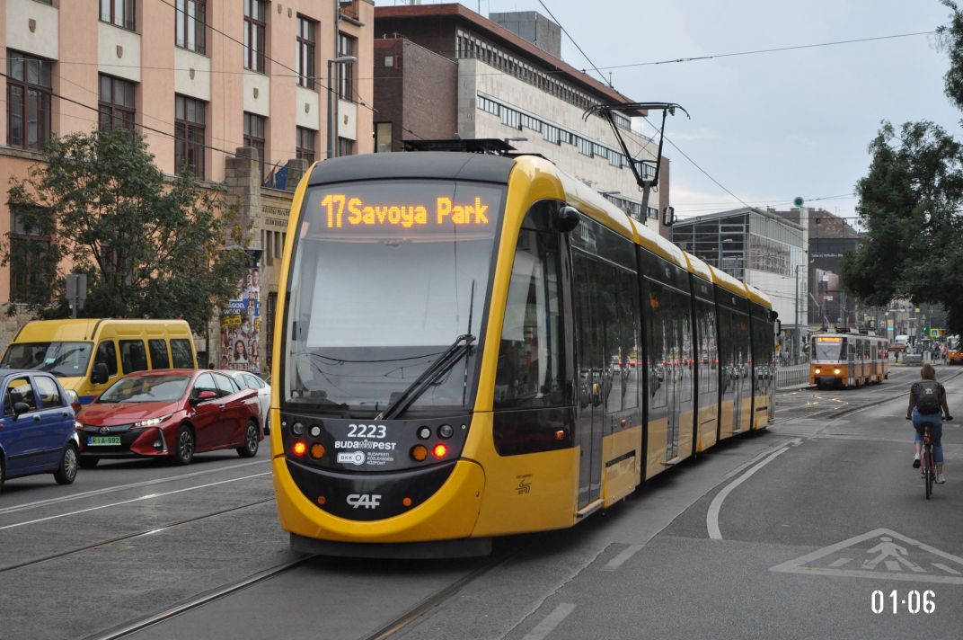 Будапешт, CAF Urbos 3 № 2223