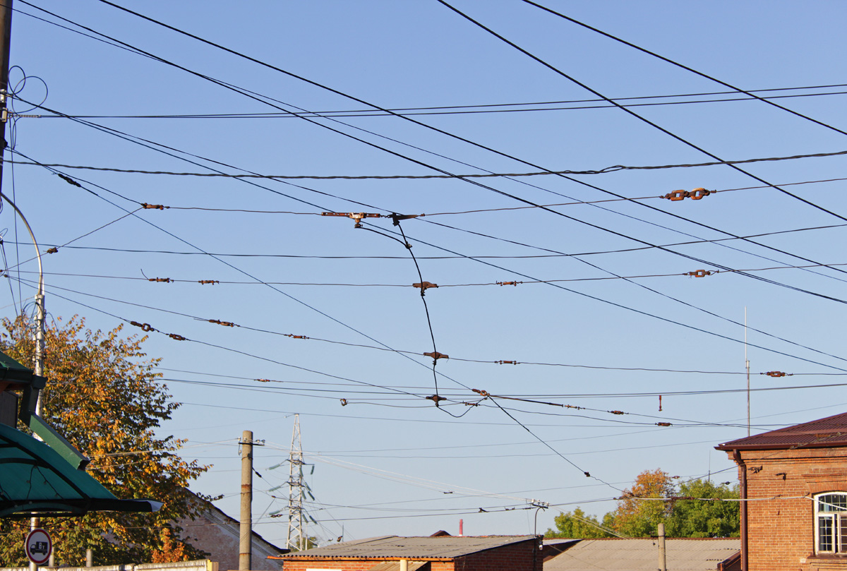 Vladikavkaz — Service line to tram depot; Vladikavkaz — Tram contact — network