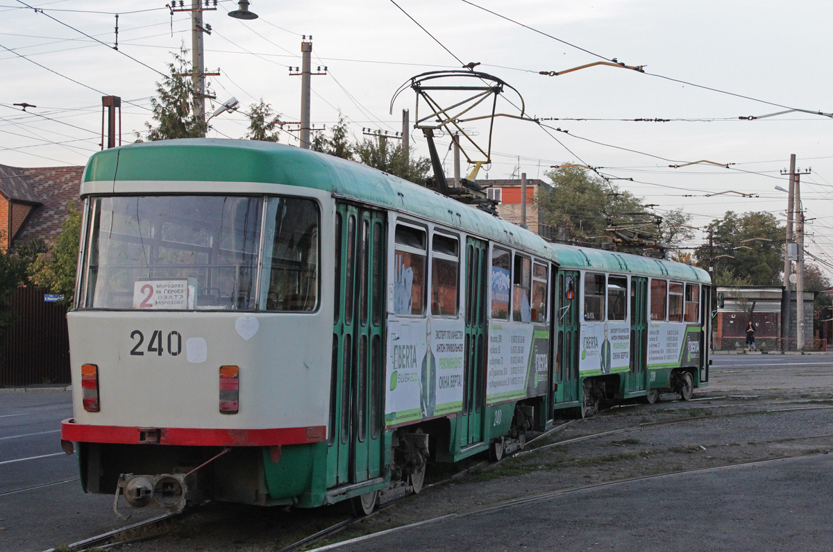 Владикавказ, Tatra T4DM № 240