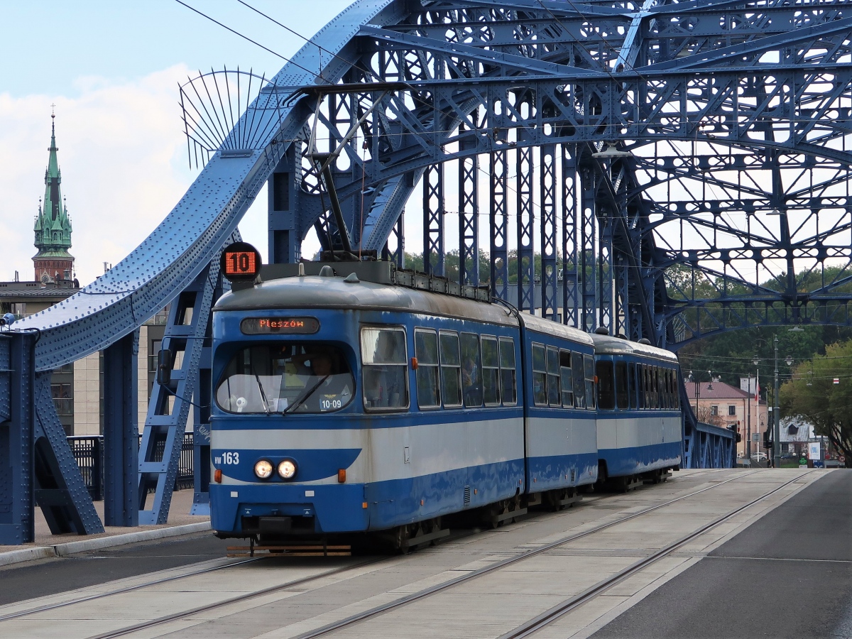 Краков, SGP Type E1 № HW163