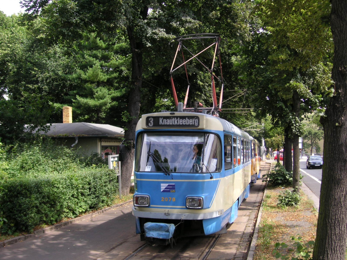 Лейпциг, Tatra T4D-M2 № 2078