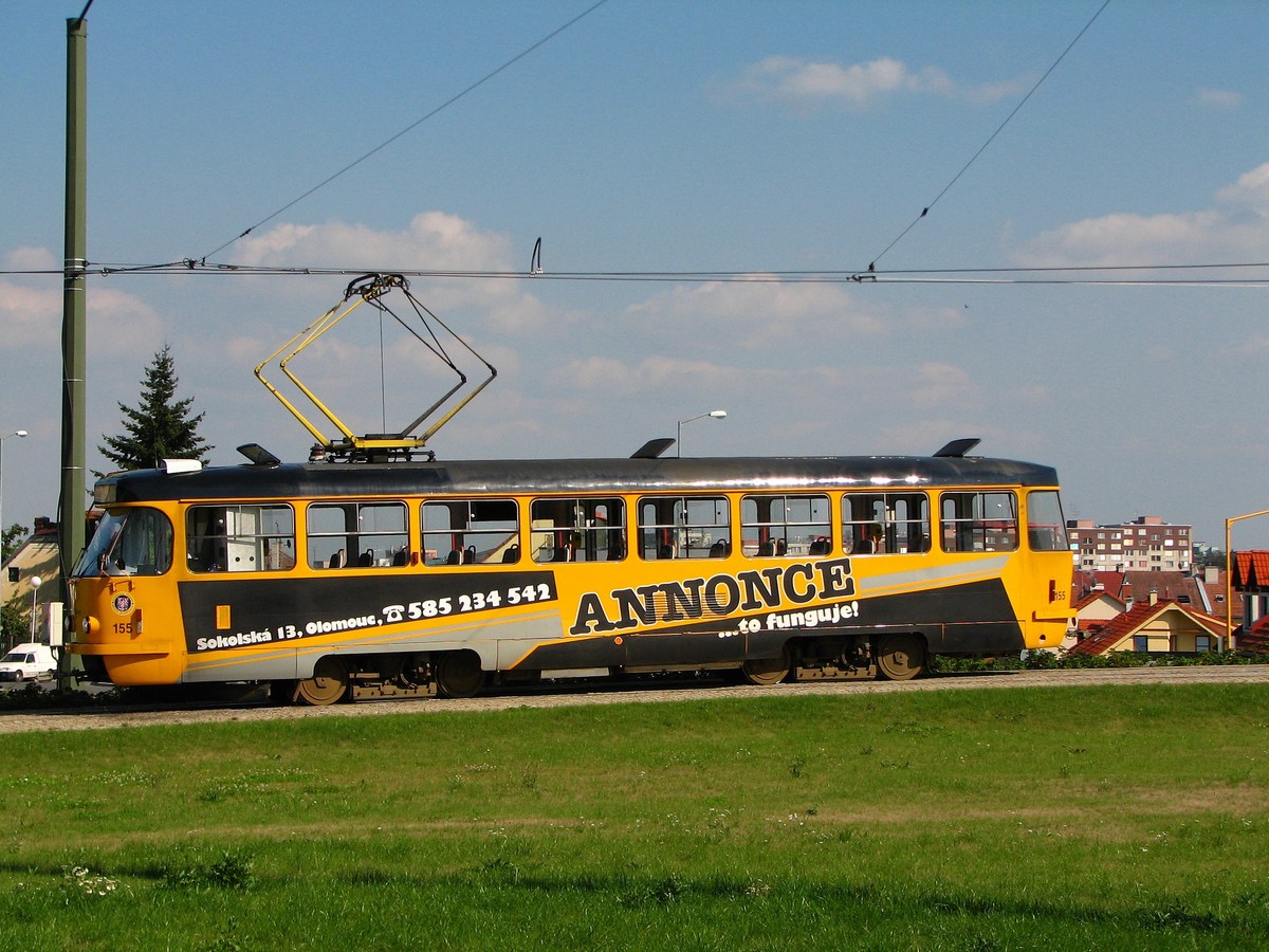 Ołomuniec, Tatra T3R.P Nr 155 Ołomuniec, Tatra T3R.P Nr 155
