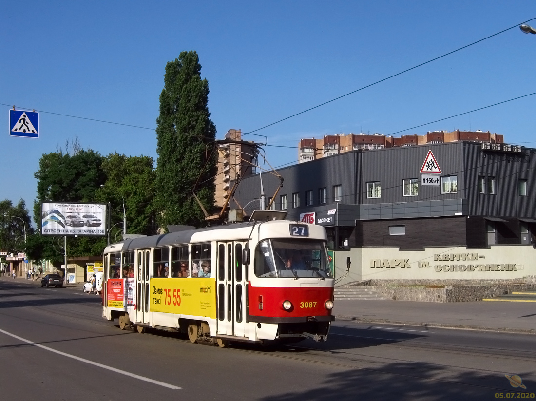 Харьков, Tatra T3SUCS № 3087