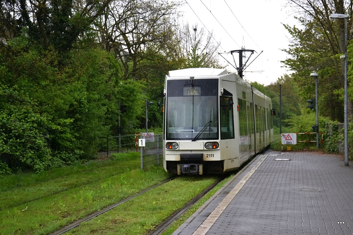 Дюссельдорф, Duewag NF6 № 2111 Дюссельдорф, Duewag NF6 № 2111