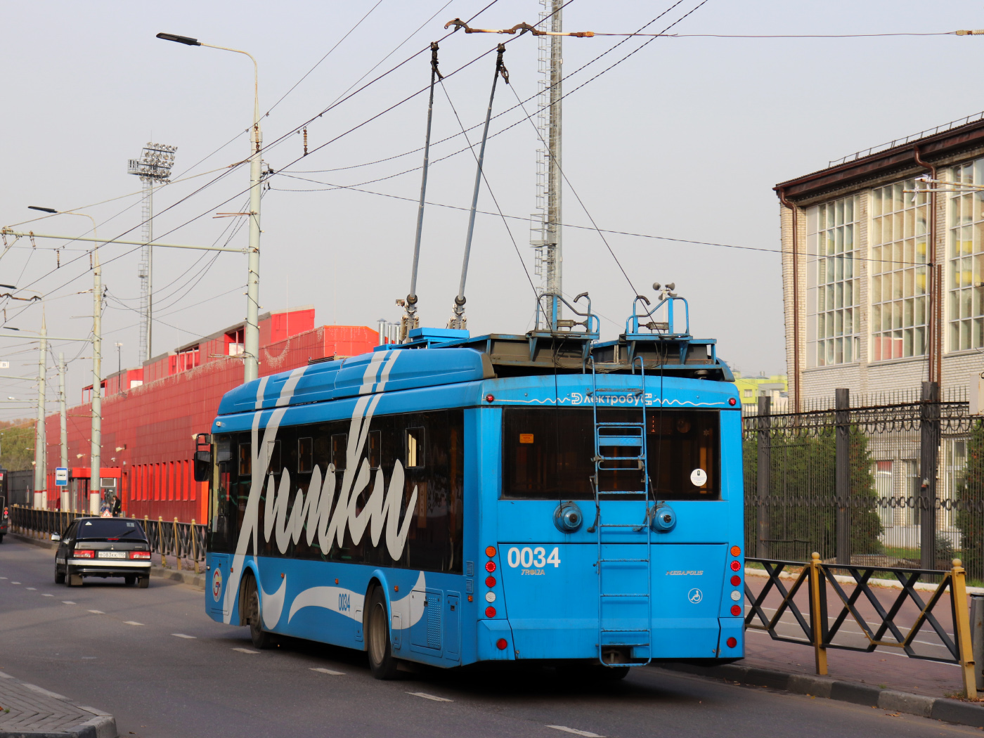 Химки, Тролза-5265.02 «Мегаполис» № 0034 Химки, Тролза-5265.02 «Мегаполис» № 0034