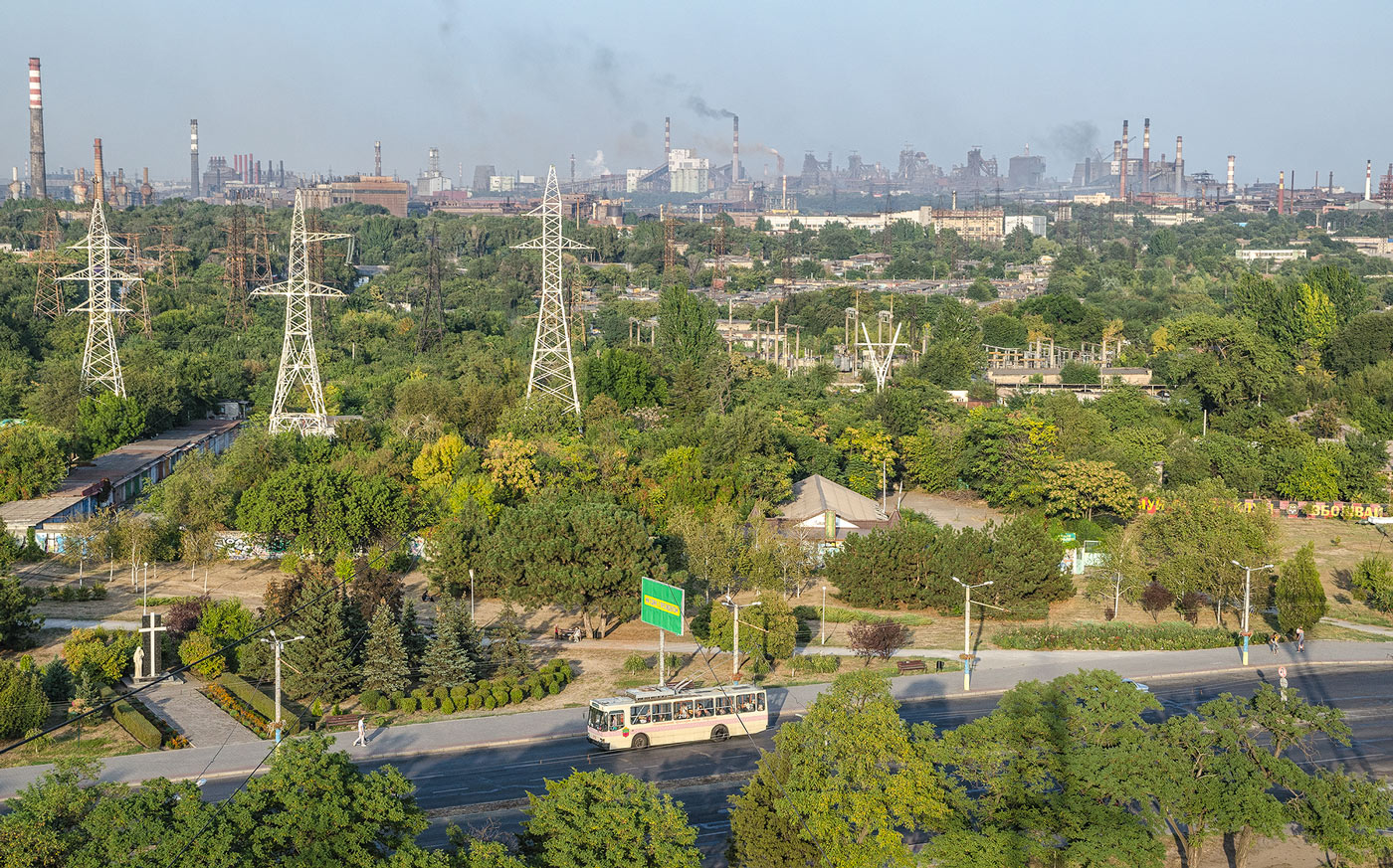 Saporischja — Trolleybus lines