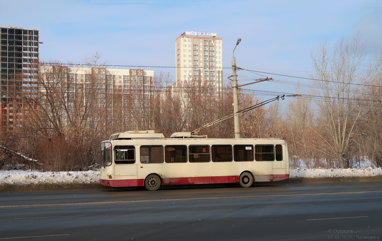Челябинск, ЛиАЗ-5280 (ВЗТМ) № 1157