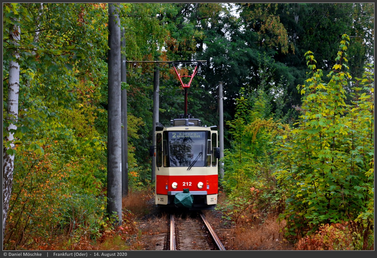 Франкфурт-на-Одере, Tatra KT4DM № 212