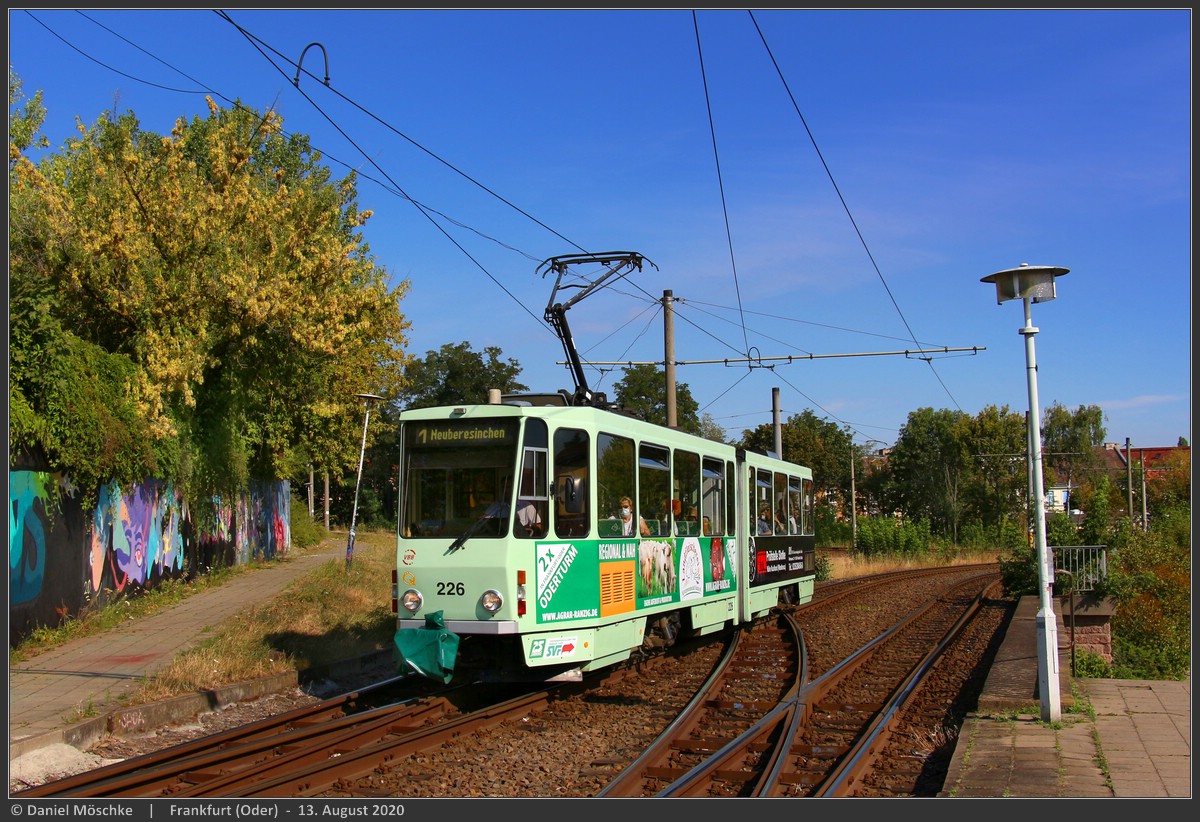 Франкфурт-на-Одере, Tatra KT4DM № 226
