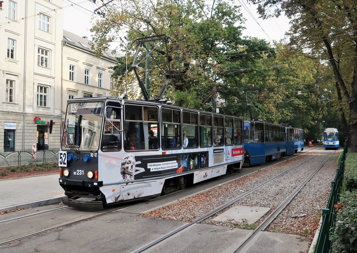 Краков, Konstal 105Na № RZ231