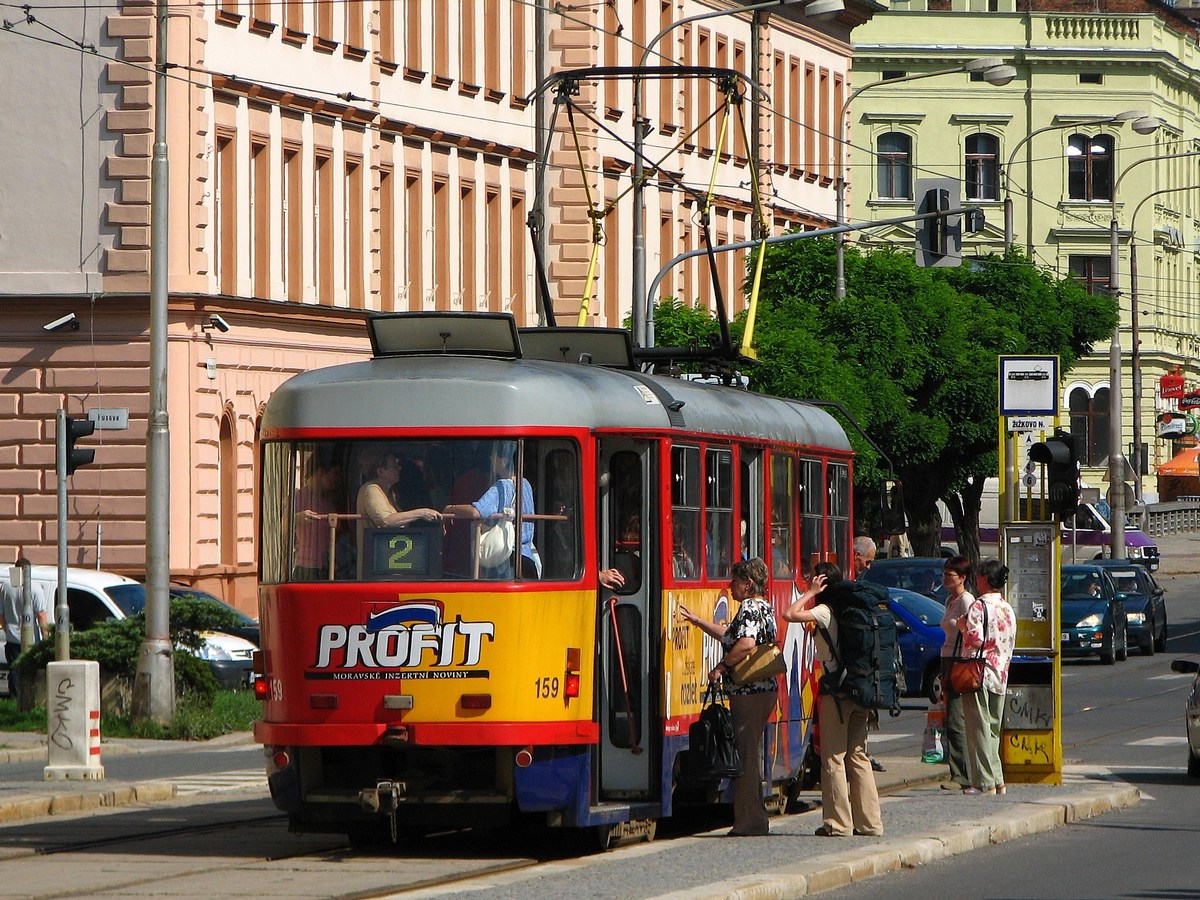 Оломоуц, Tatra T3R.P № 159