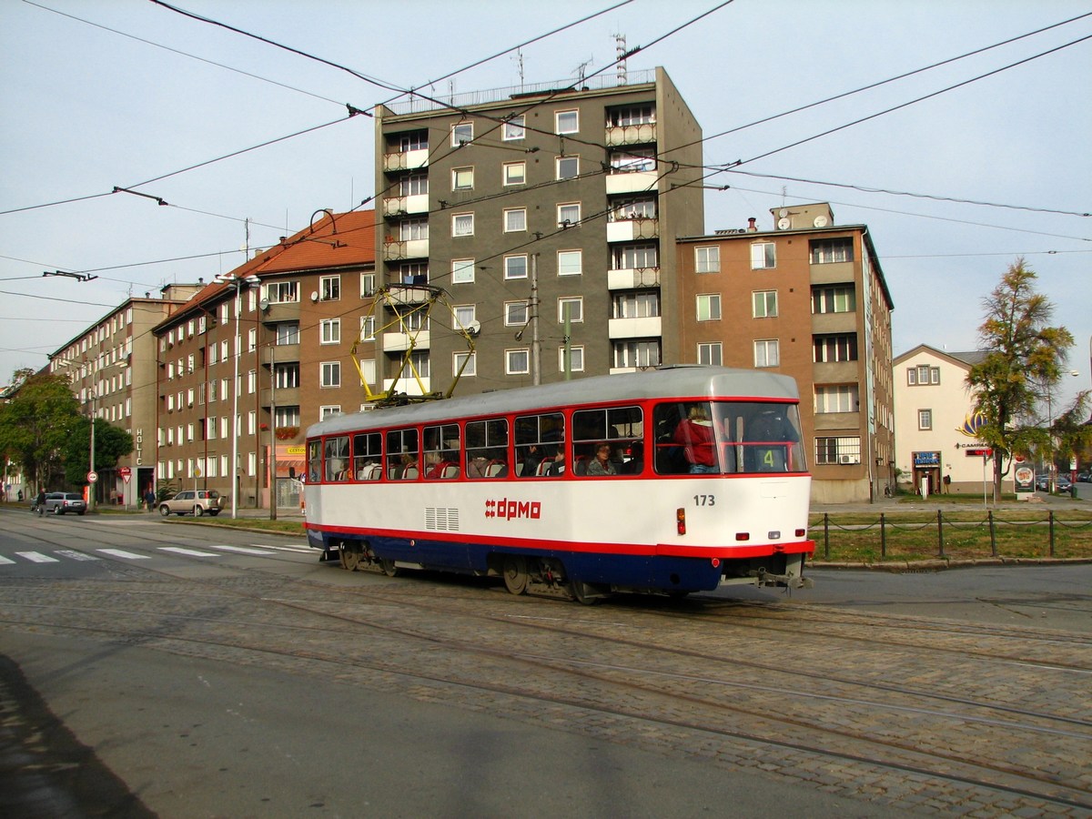 Оломоуц, Tatra T3R.P № 173