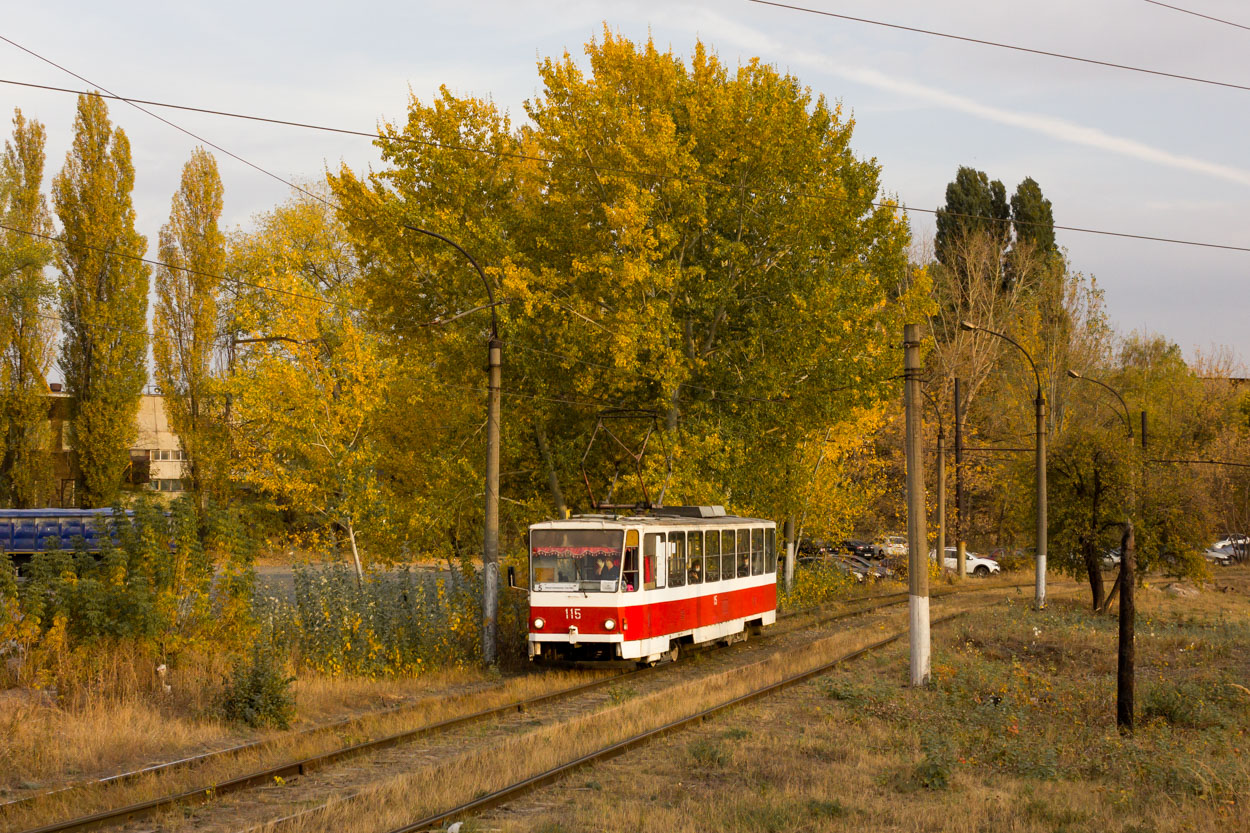Липецк, Tatra T6B5SU № 115