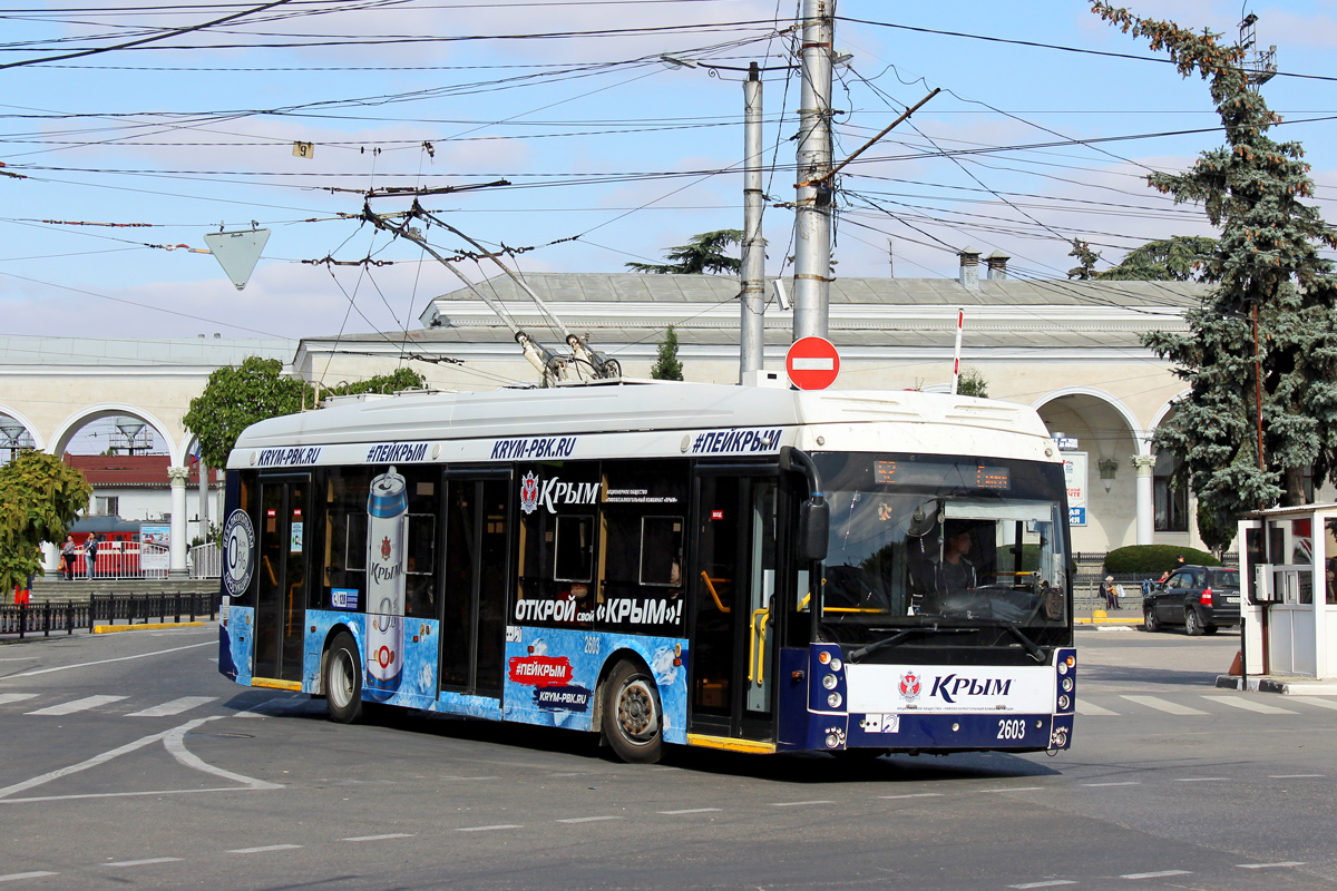 Крымский троллейбус, Тролза-5265.05 «Мегаполис» № 2603