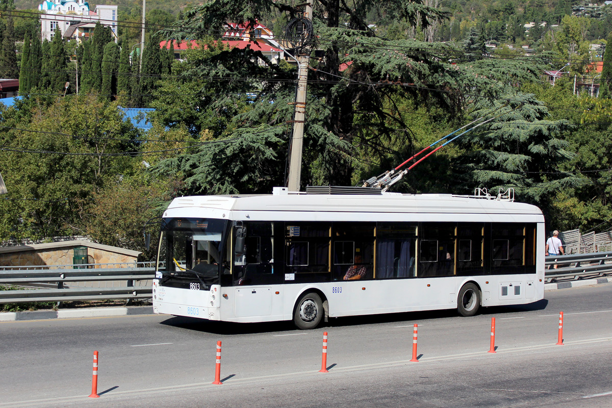 Крымский троллейбус, Тролза-5265.05 «Мегаполис» № 8603