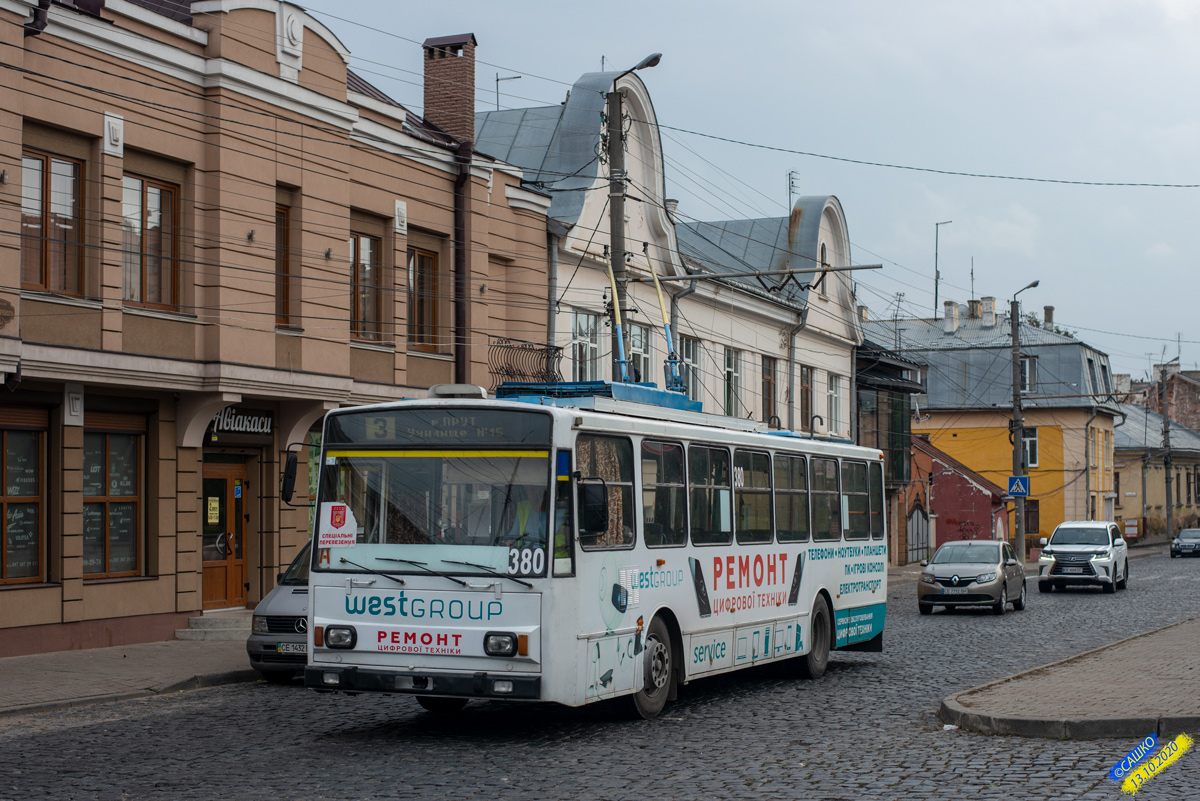 Černivci, Škoda 14Tr17/7M Br. 380