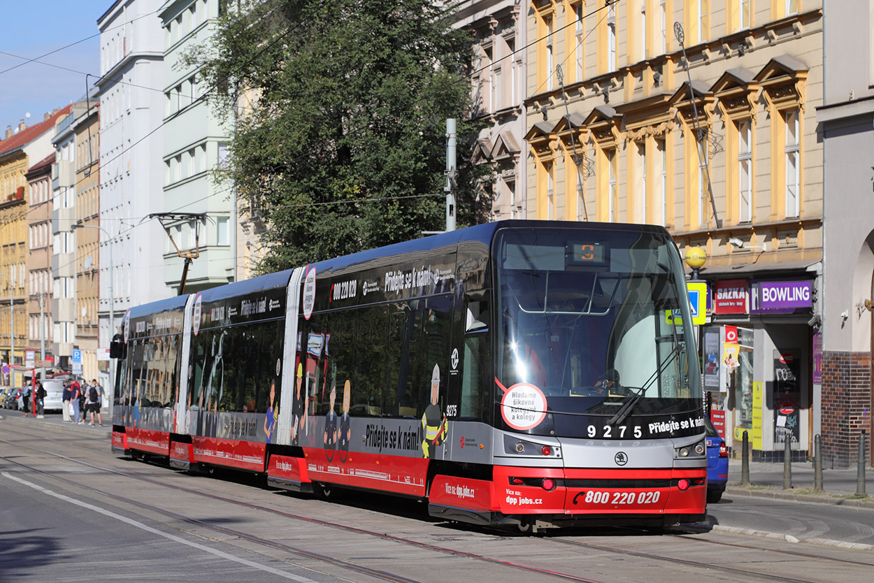 Прага, Škoda 15T3 ForCity Alfa Praha № 9275