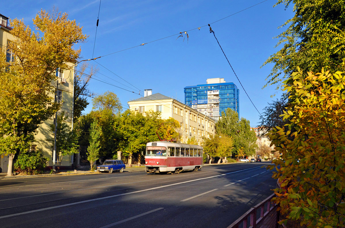 Волгоград, Tatra T3SU (двухдверная) № 2632